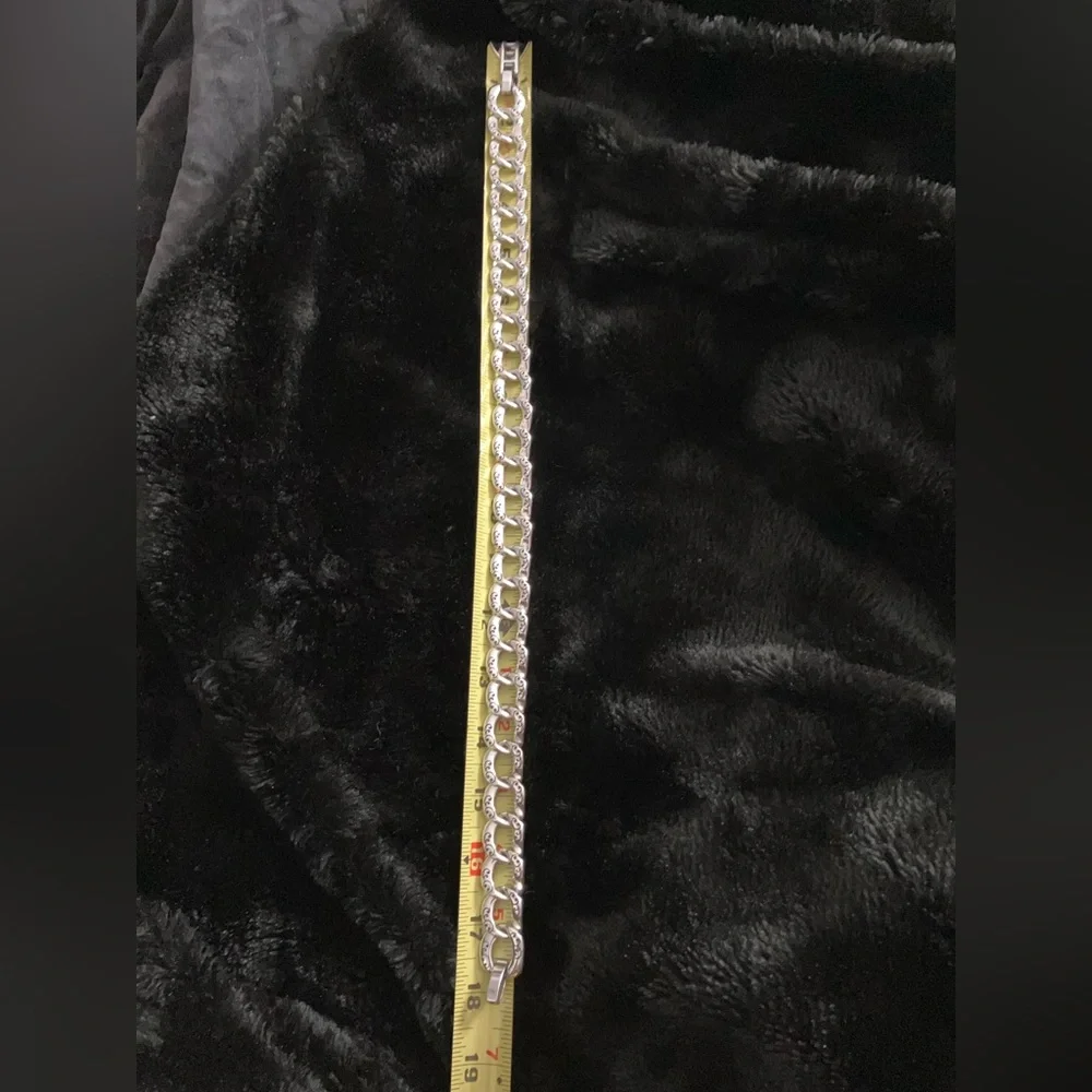 Brighton 💕 Beautiful Engraved on Front and Back Chain Link Necklace w/ Wrapping - Picture 9 of 9